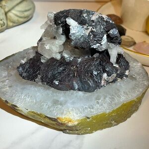 ‼️MINE CLOSED‼️Specularite with Quartz